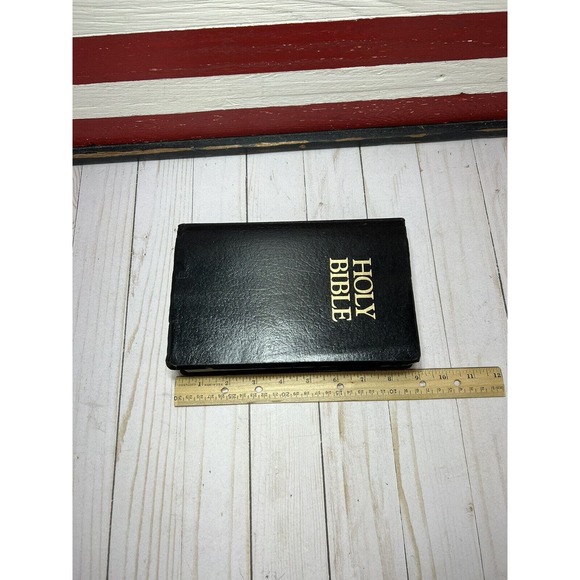 Holy Bible KJV GIANT PRINT Personal Size Concordance Zondervan, 1994 Imit. Lthr - Picture 11 of 13